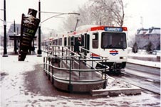 Snow Melting system installed in ramp for Utah Lite Rail Transit