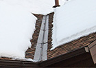 Heated roof valley