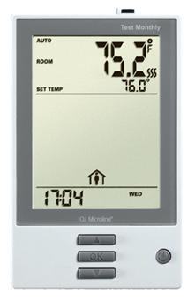 Floor heating thermostat.
